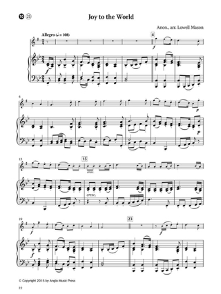 15 Intermediate Christmas Carols - Noël - Partition - Cor